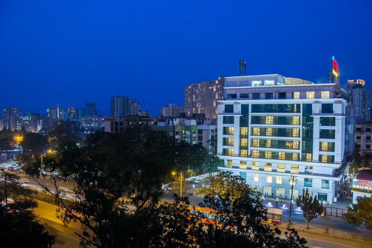The Byke Suraj Plaza Pure Veg, Thána Kültér fotó